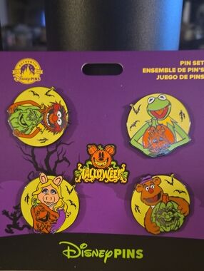 Disney The Muppets Halloween Disney Pin Set